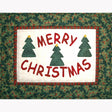 Merry Christmas and Trees Downloadable Pattern by Castilleja Cotton