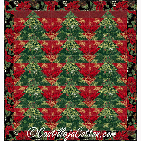 Christmas Forest Downloadable Pattern by Castilleja Cotton