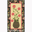 Roses and Vase Downloadable Pattern By Castilleja Cotton