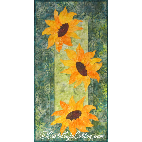 Breezy Sunflowers Downloadable Pattern by Castilleja Cotton by Castilleja Cotton