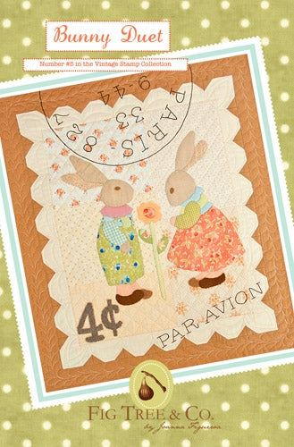 Bunny Duet Pattern by Fig Tree Quilts
