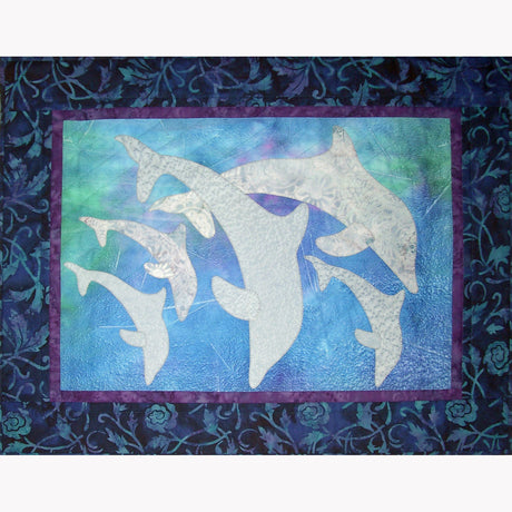 Dancing Dolphins Downloadable Pattern By Castilleja Cotton