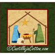 Nativity Downloadable Pattern by Castilleja Cotton by Castilleja Cotton