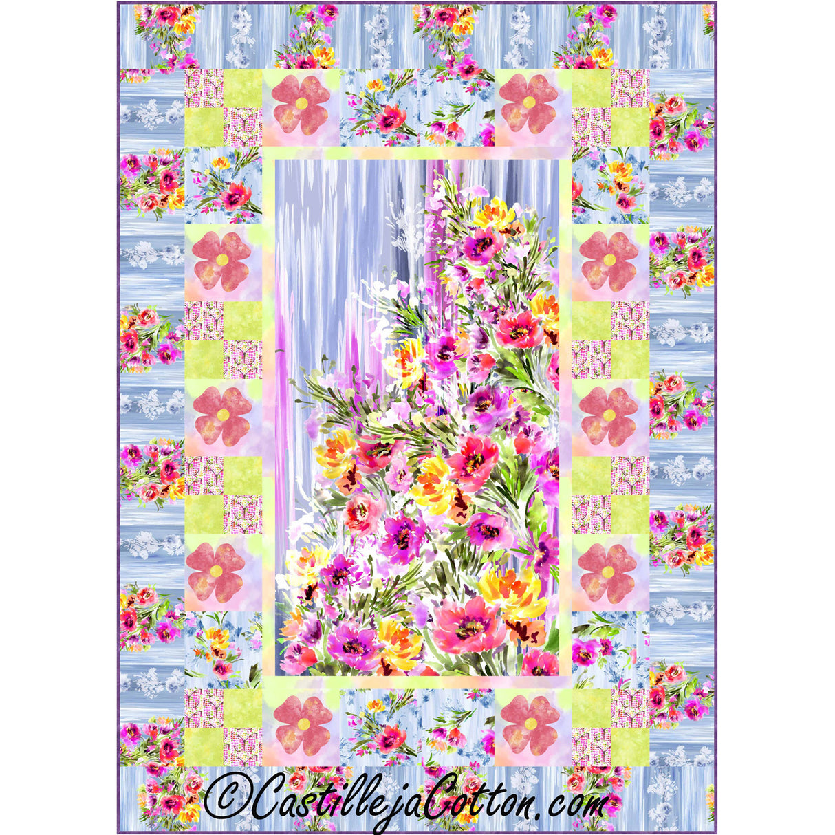 Blossom Downloadable Pattern by Castilleja Cotton