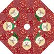 Santa Face Tree Skirt Downloadable Pattern by Castilleja Cotton