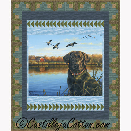 Faithful Dog Downloadable Pattern by Castilleja Cotton