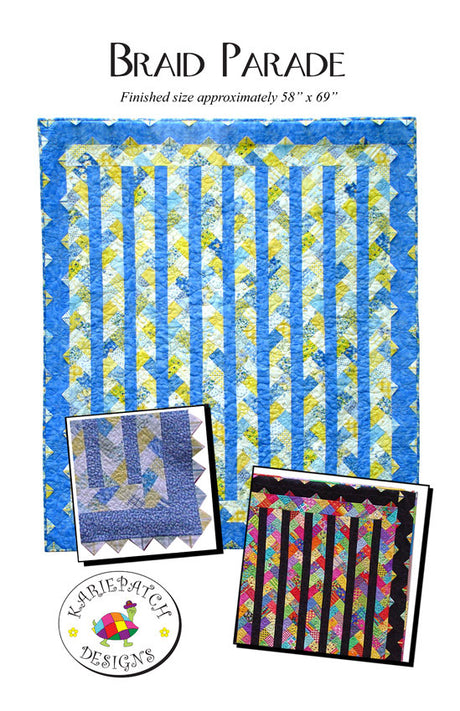 Braid Parade Quilt Pattern by KariePatch Designs