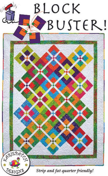 Block Buster Quilt Pattern by KariePatch Designs