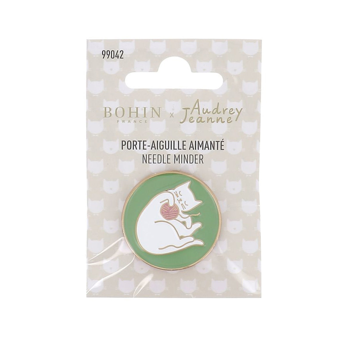 Audrey Jeanne Needle Minder Cat #1 by Bohin