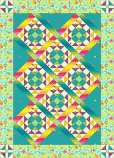 Clover Sunshine Downloadable Pattern by Sam Quilt Designs