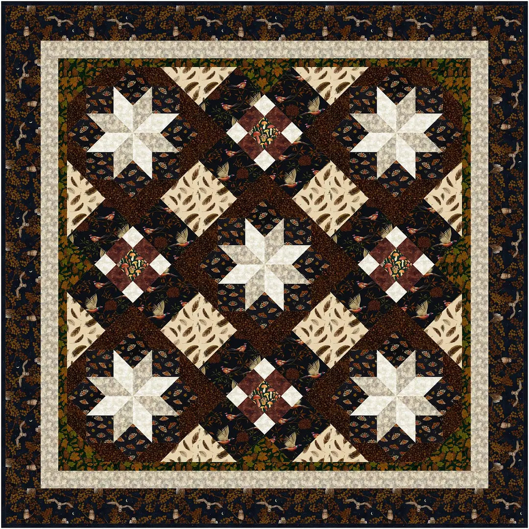 A Patch of Stars Quilt Pattern by Tourmaline & Thyme Quilts
