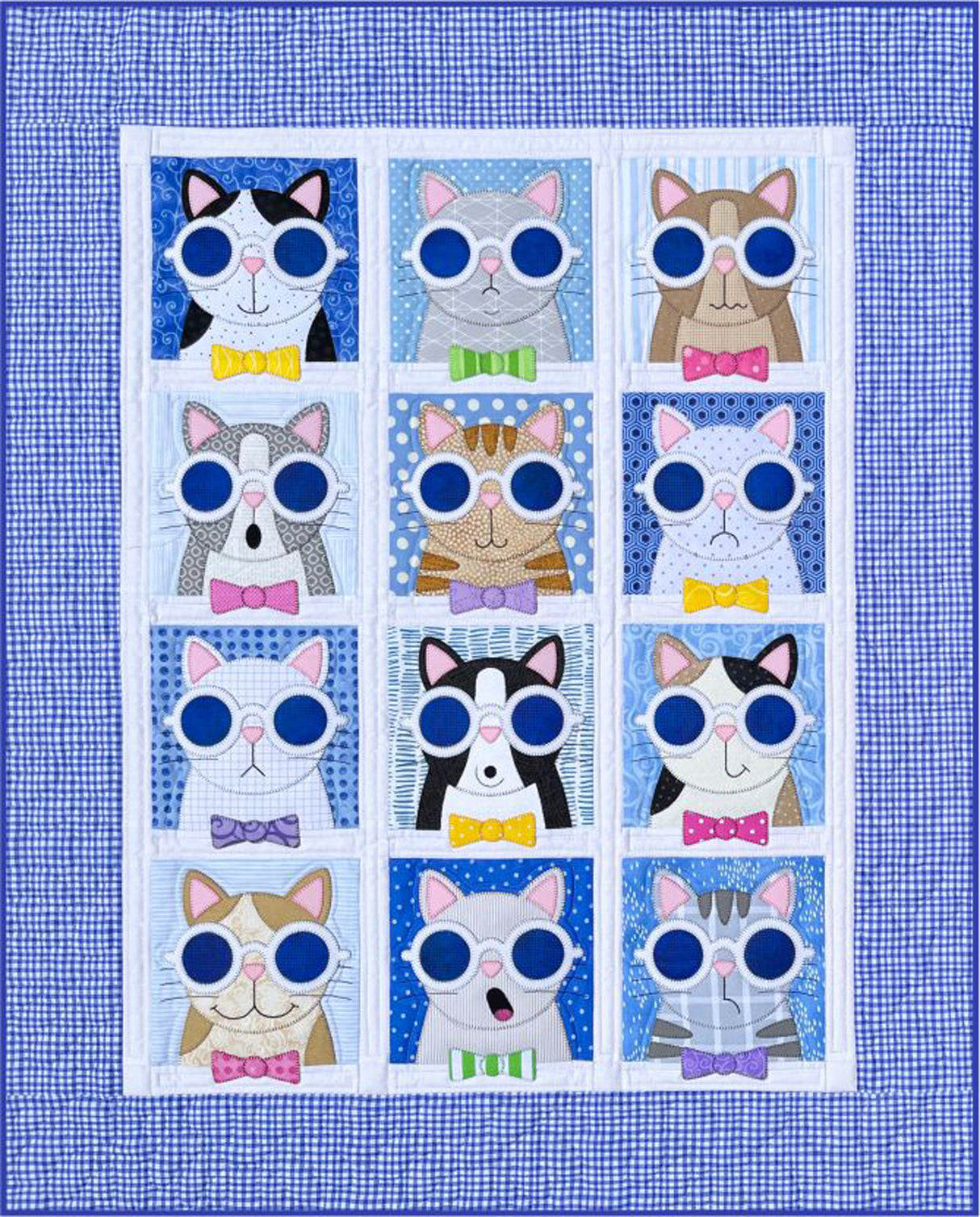 Cool Cats Quilt Pattern by Amy Bradley Designs