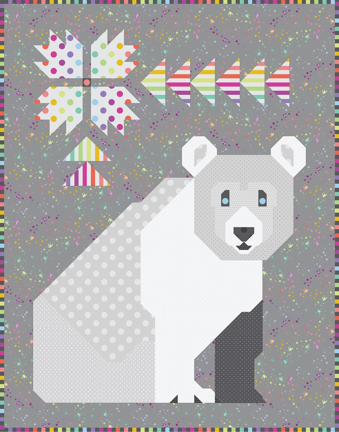 Bear-Wildered Quilt Pattern by Art East Quilting Co.