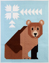 Bear-Wildered Quilt Pattern by Art East Quilting Co.