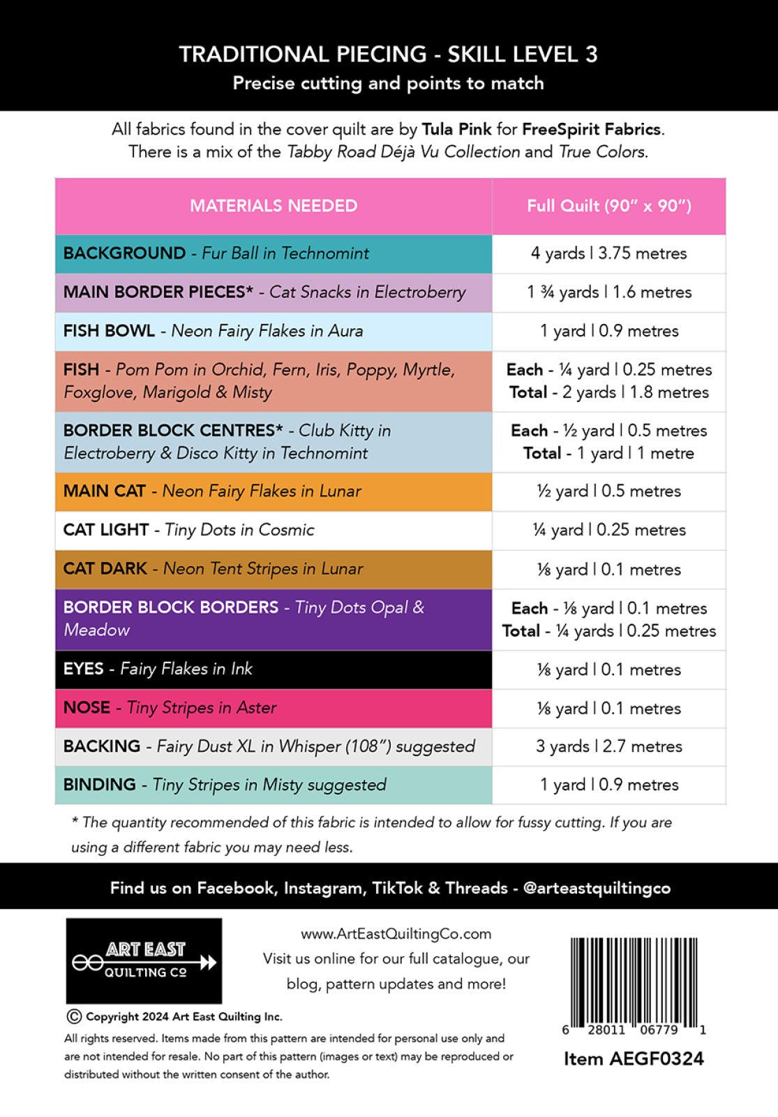 Gone Fishing Quilt Pattern