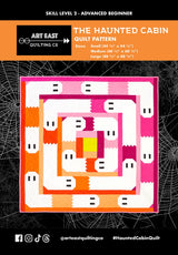 The Haunted Cabin Quilt Pattern by Art East Quilting CO