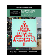 Sandy Claws Quilt Pattern by Art East Quilting CO