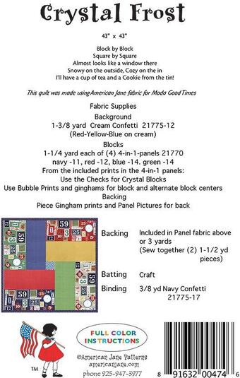Crystal Frost Quilt Pattern