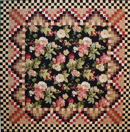 French Medallion Quilt Pattern by American Jane Patterns