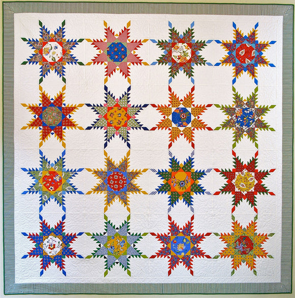 Perennial Stars Quilt Pattern by American Jane Patterns