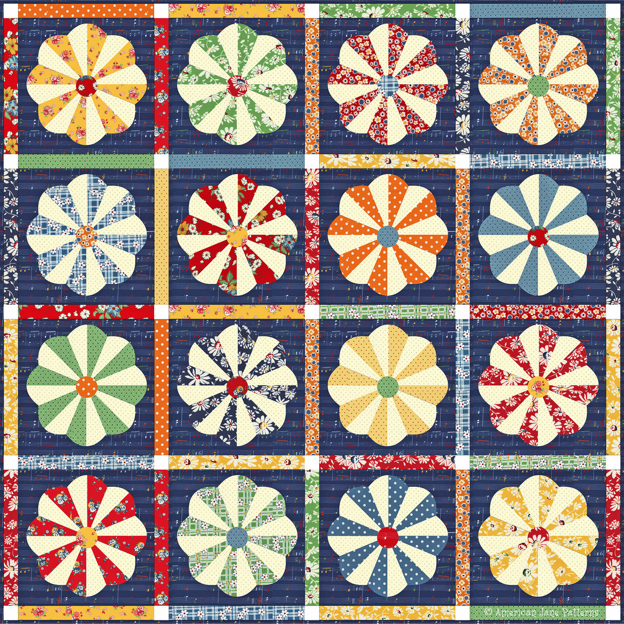 Rotation Quilt Pattern by American Jane Patterns
