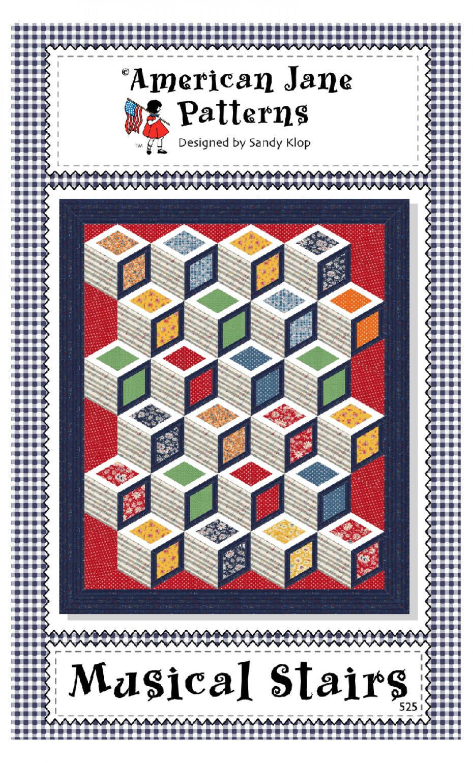 Ecda Pattern Musical Stairs Downloadable Pattern – Quilting Books Patterns and Notions