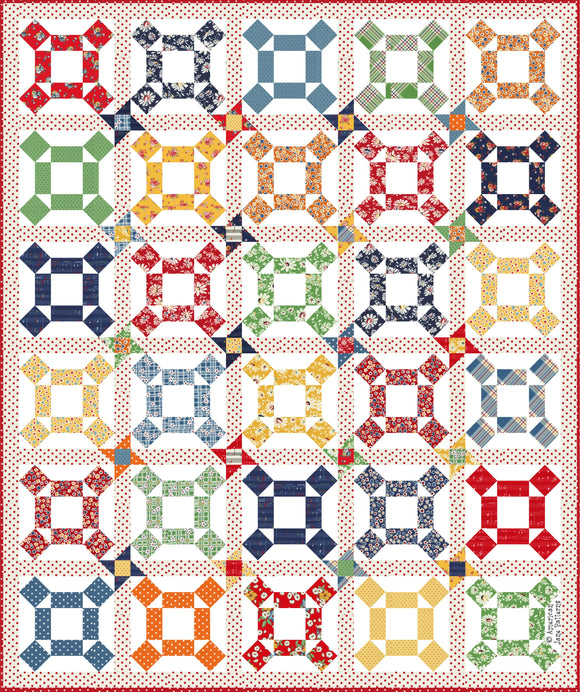 Major Minor Quilt Pattern by American Jane Patterns