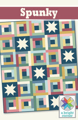 Spunky Quilt Pattern by A Bright Corner