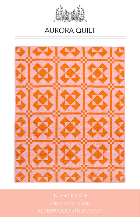 Aurora Quilt Pattern by Alderwood Studio Patterns