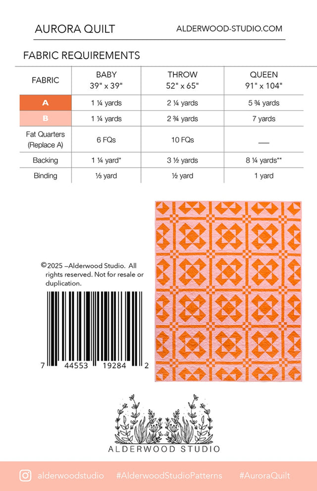 Aurora Quilt Pattern – Quilting Books Patterns and Notions