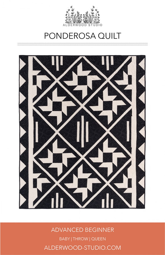 Ponderosa Quilt Pattern by Alderwood Studio Patterns