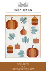 Pick a Pumpkin Quilt Pattern by Alderwood Studio Patterns