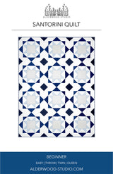 Santorini Quilt Pattern by Alderwood Studio Patterns
