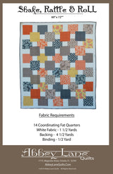 Shake, Rattle & Roll Quilt Pattern
