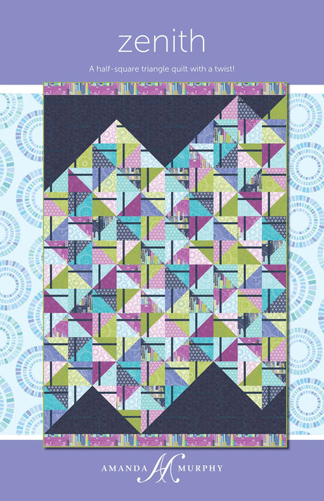 Zenith Quilt Pattern by Amanda Murphy Design, LLC