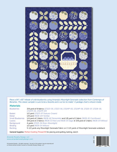 Blueberry Hill Quilt Pattern