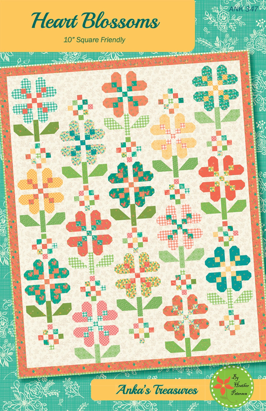 Heart Blossom Quilt Pattern – Quilting Books Patterns and Notions