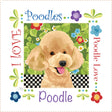 Art Panel 6in Poodle by Jody Houghton Designs