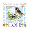 Art Panel 6in Hope Sparrow - Jody Houghton Designs