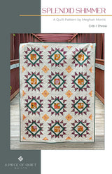 Splendid Shimmer Quilt Quilt Pattern by A Piece Of Quiet Quilts