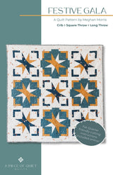 Festive Gala Quilt Quilt Pattern by A Piece Of Quiet Quilts