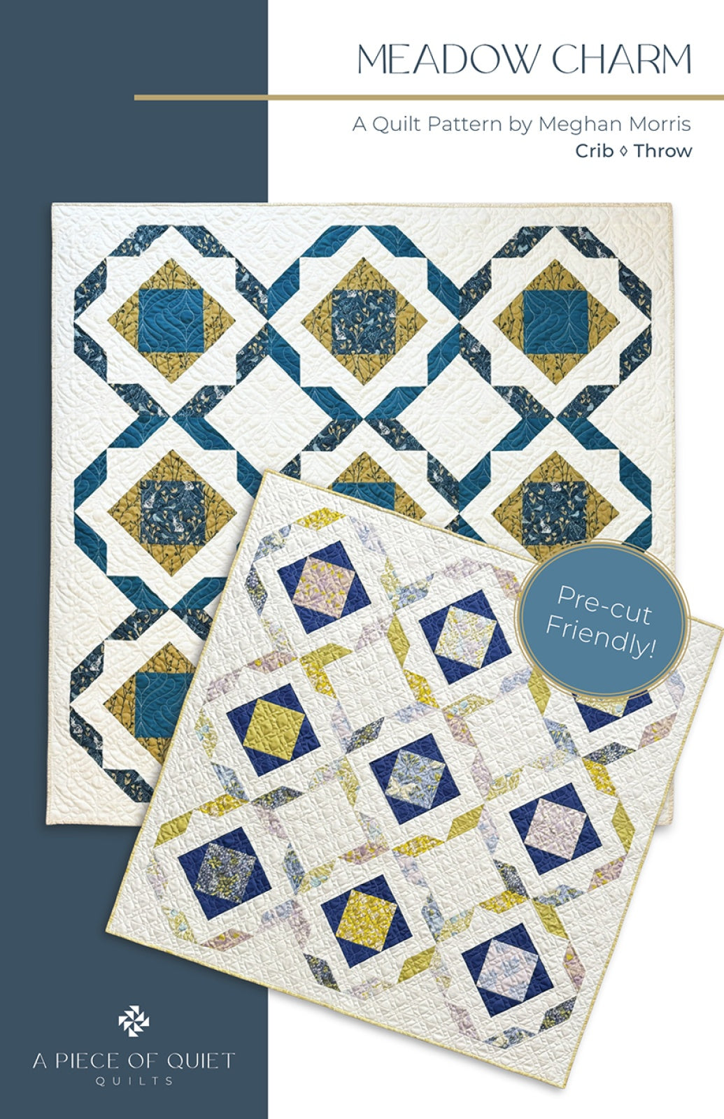 Meadow Charm Quilt Quilt Pattern by A Piece Of Quiet Quilts