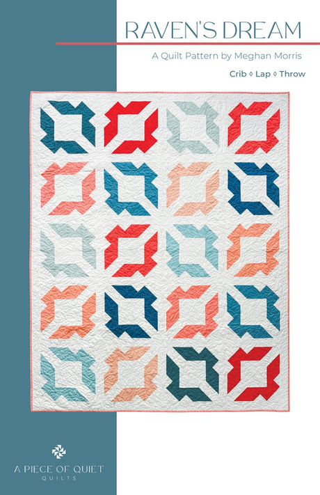 Raven's Dream Quilt Quilt Pattern by A Piece Of Quiet Quilts