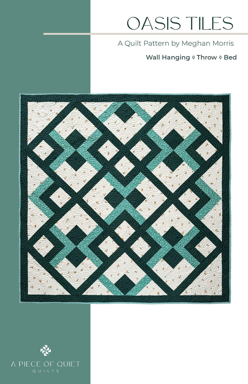 Oasis Tiles Quilt Quilt Pattern by A Piece Of Quiet Quilts