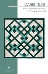 Oasis Tiles Quilt Quilt Pattern by A Piece Of Quiet Quilts