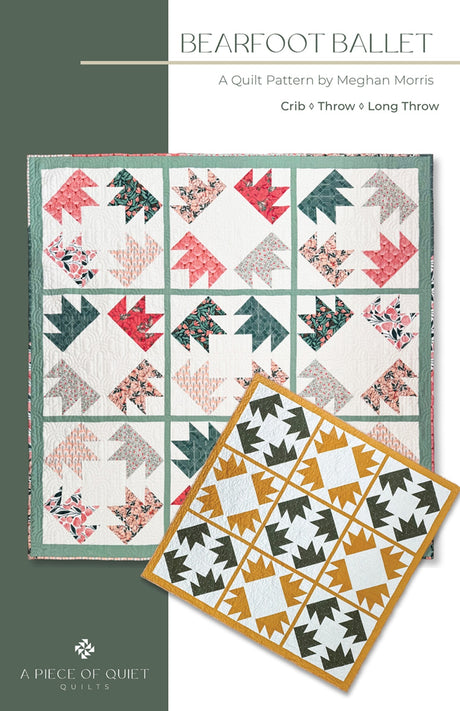 Bearfoot Ballet Quilt Quilt Pattern by A Piece Of Quiet Quilts