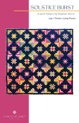 Solstice Burst Quilt Quilt Pattern by A Piece Of Quiet Quilts