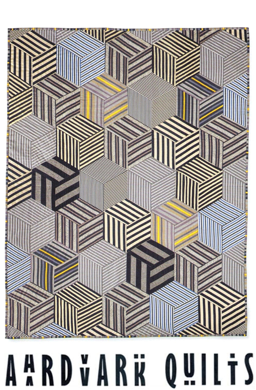 Tumbling Dice Quilt Pattern by Aardvark Quilts