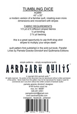 Tumbling Dice Quilt Pattern