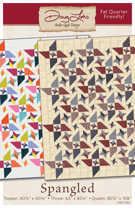 Spangled Quilt Pattern by Antler Quilt Design